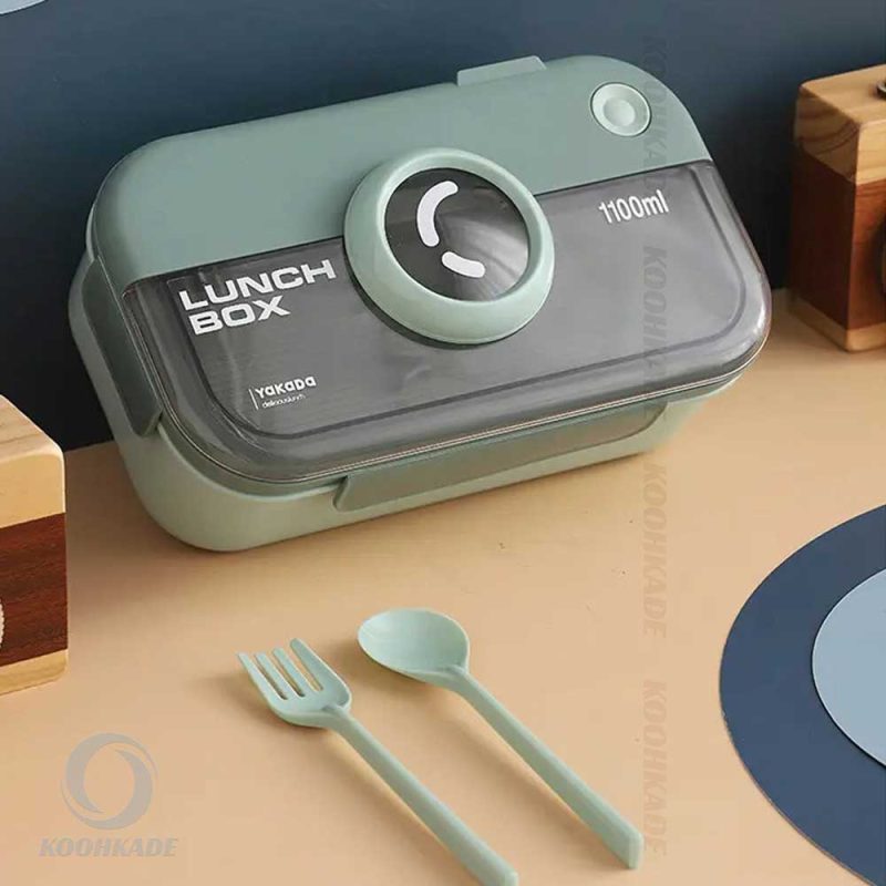 ست ظروف لانچ باکس 1100 میل |ست ظروف LUNCHBOX 1100 ML|ظروف لانچ باکس YAKADA|ظروف لانچ باکس یاکادا