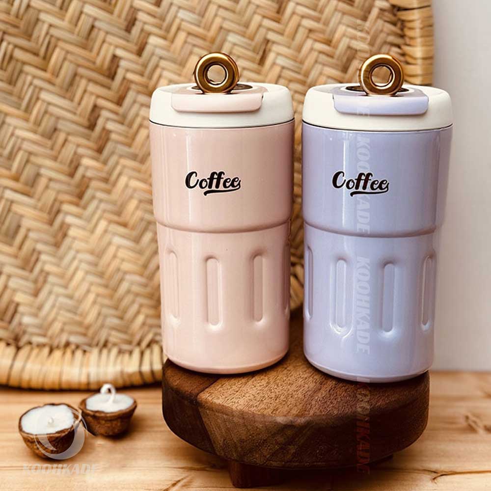 تراول ماگ دماسنج دار COFFEE CUP 500ML | تراول ماگ کمپینگ | ماگ کوهنوردی |ماگ طبیعتگردی |خرید تراول ماگ | قیمت تراول ماگ | تراول ماگ ارزان | ماگ کوهکده