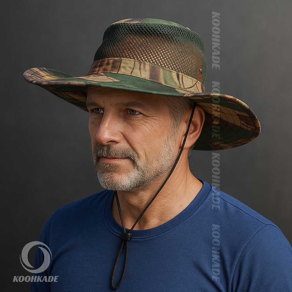 کلاه ماهیگیری مدل EC| کلاه لبه دار ماهیگیری | کلاه مدل SUN HAT | خرید کلاه ماهیگیری از الارز | کلاه ماهیگیری ارزان قیمت