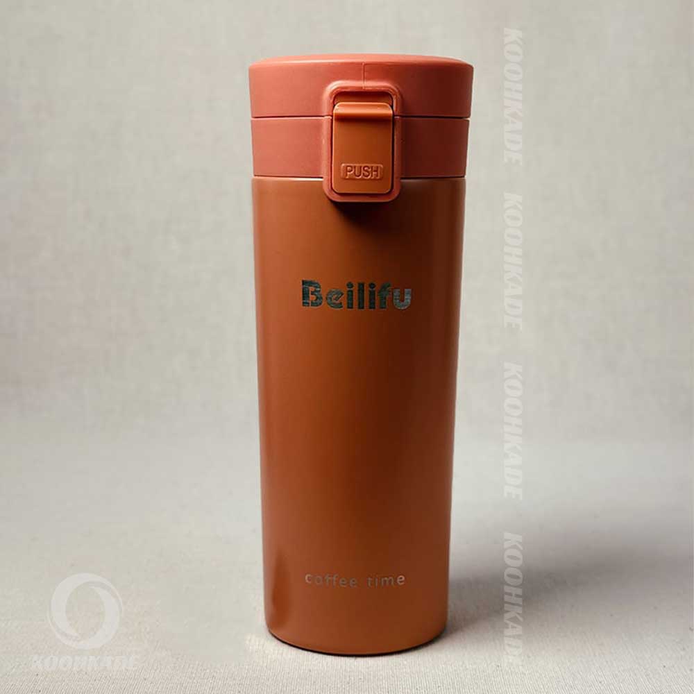 تراول ماگ قفل دار Beilifu 500ML| خرید تراول ماگ 300 میل | قیمت تراول ماگ چایی خوری | تراول ماگ استیل 300 میلی | قیمت تراول ماگ | فلاسک استیل | کوهکده