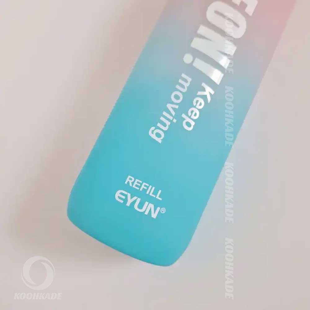 قمقمه EYUN COME ON حجم 1000ML|قمقمه ایوان نایس | قمقمه ورزشی | قمقمه باشگاهی | قمقمه کمپینگ |قمقمه شیشه ای | قمقمه مدرسه | قمقمه ۱ لیتر