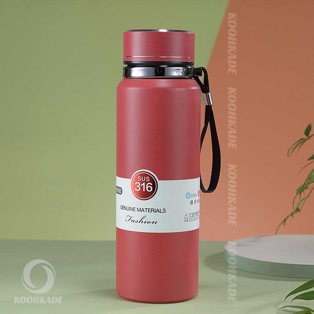 فلاسک VACUUM CUP GM حجم 1000ML| خرید تراول ماگ 800میل | قیمت تراول ماگ چایی خوری | تراول ماگ استیل 800میلی | قیمت تراول ماگ | فلاسک استیل | کوهکده