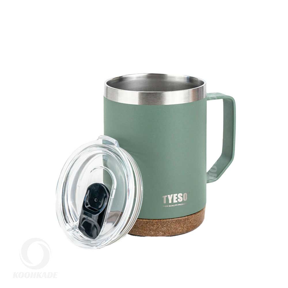 لیوان TEYSO حجم 530ML|خرید لیوان ماگ دسته دار | لیوان ماگ 600 میل تایسو | خرید لیوان ماگ 600 میل | لیوان ماگ دسته دار | تراول ماگ