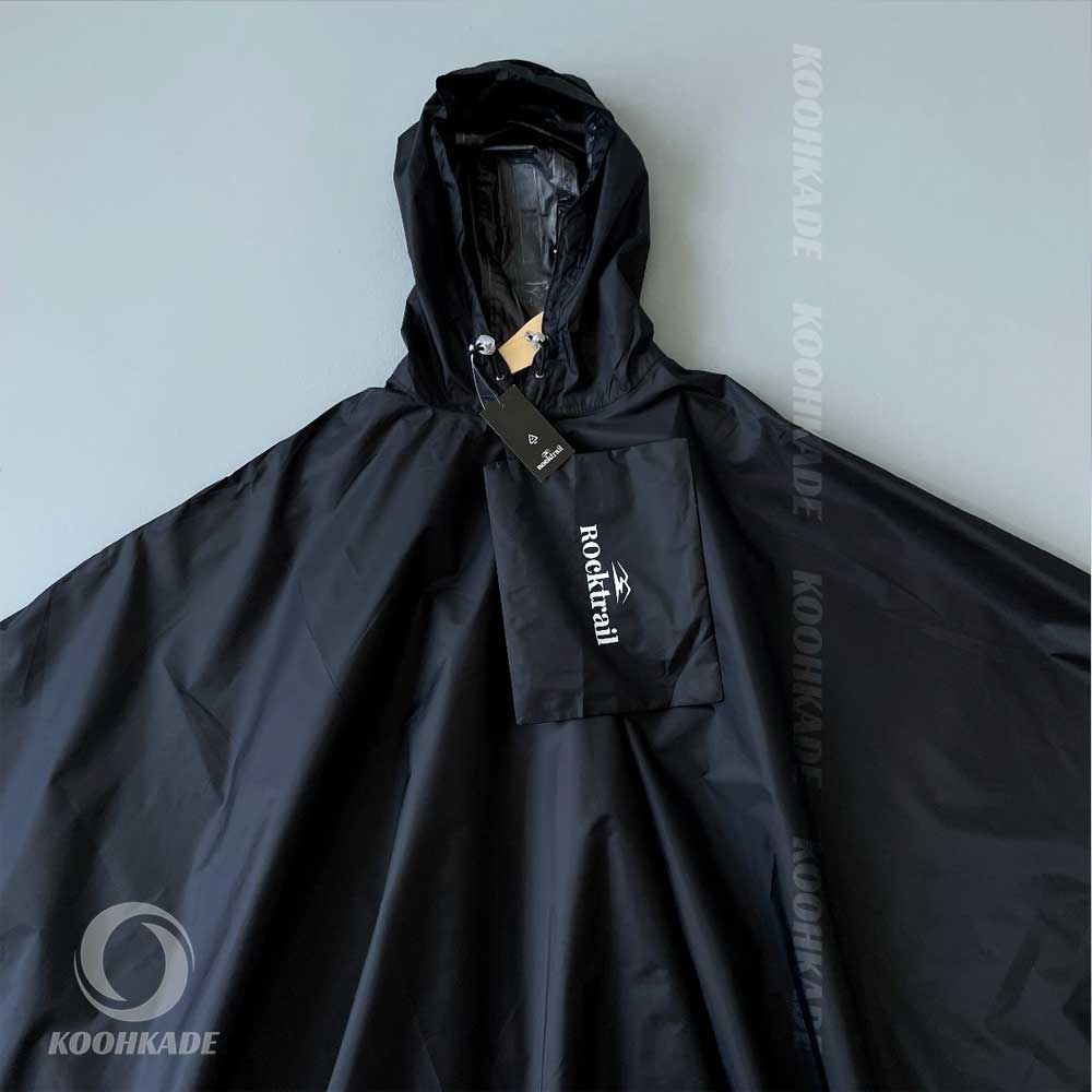 پانچو ROCKTRAIL| پانچو بارانی ROCKTRAIL |خرید پانچو مردانه |قیمت پانچو زنانه مشکی |قیمت پانچو بارانی مناسب جنگل و کوهنوردی