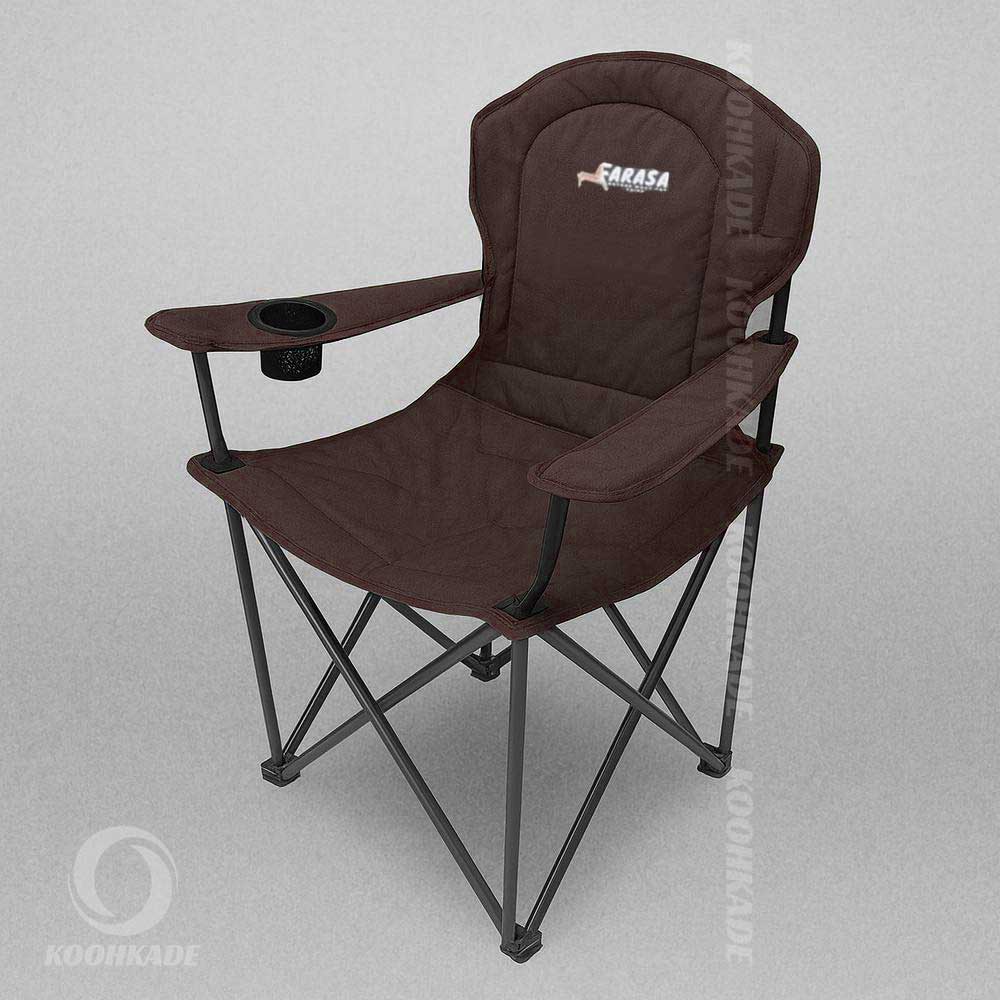 صندلی کمپینگ FARASA|صندلی تاشو طبیعتگردی|میز و صندلی تاشو