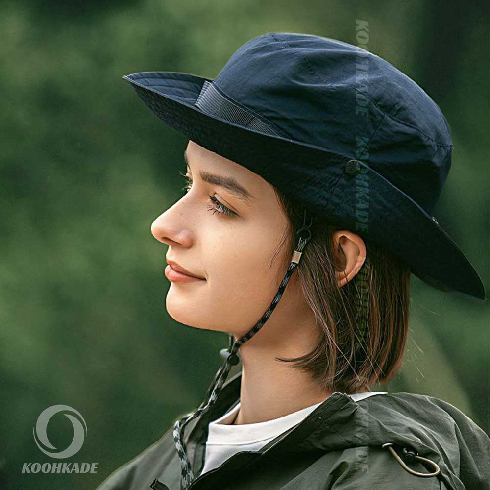 کلاه آفتابی جمع شو XMZ251| خرید کلاه تاشو | کلاه مناسب ماهی گیری | کلاه تاشو | قیمت کلاه تاشو گرد | کلاه کیفی | خرید کلاه تاشو مناسب طبیعتگردی | کوهکده